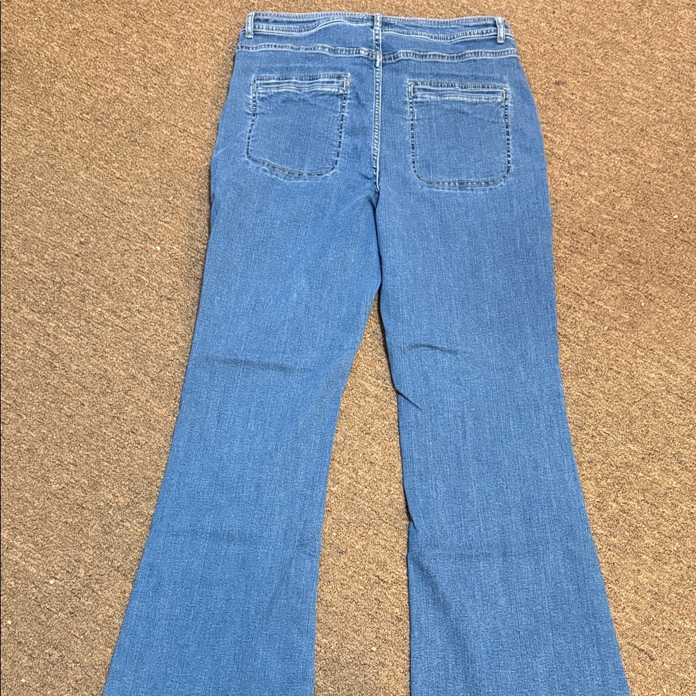 Knox Rose Denim Flare Jeans - Picture 3 of 3